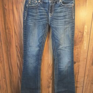 Miss Me Women's Dark Blue Boot Cut Jeans